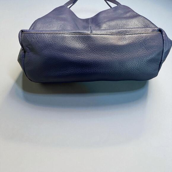 Vince Camuto Women's Ike Tote Handbag VV-IKE Tote Leather Navy Blue - Picture 3 of 9